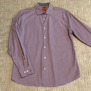 Original penguin slim fit button down dress shirt sz 16.5 34/35
